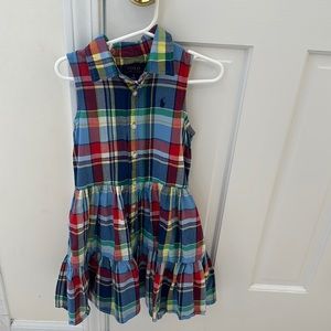 Girls Ralph Lauren sleeveless dress. Size 5